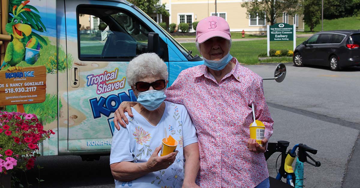 Kindness Project 6: Kona Ice for Nursing Home Residents
